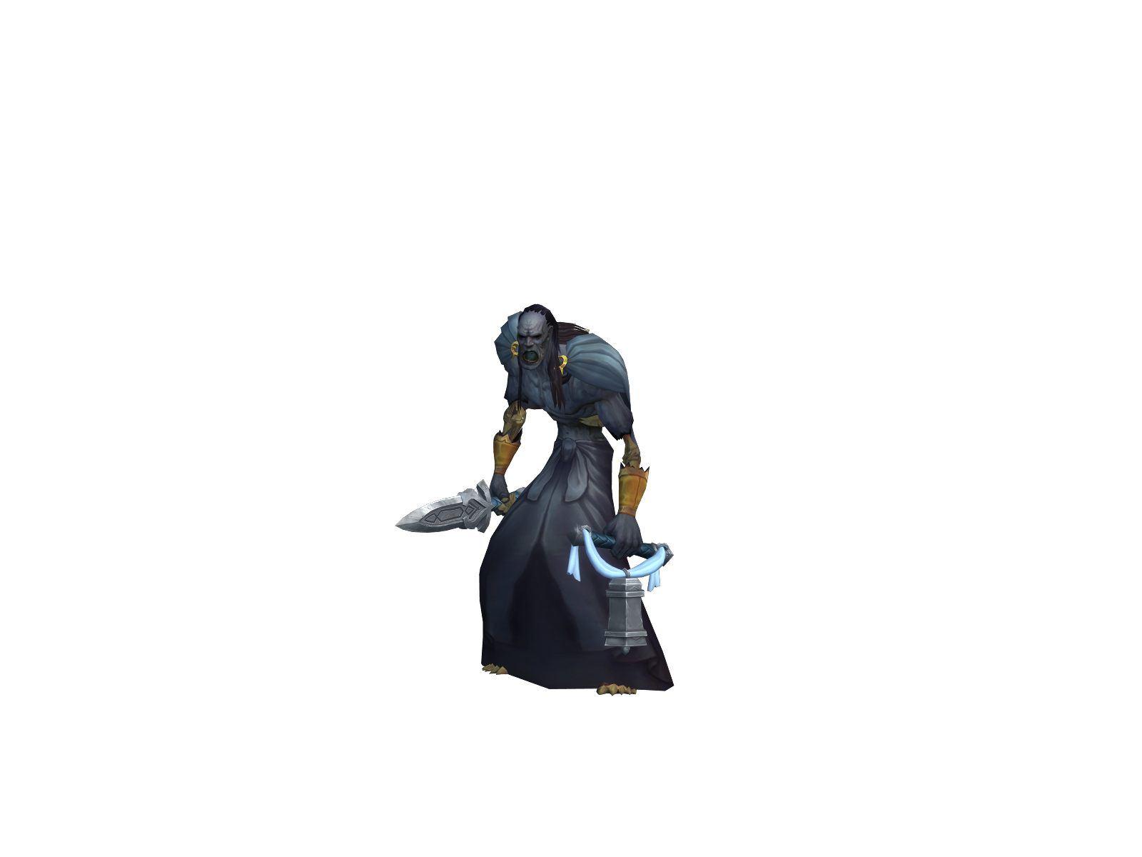 Drylunch 3D character render