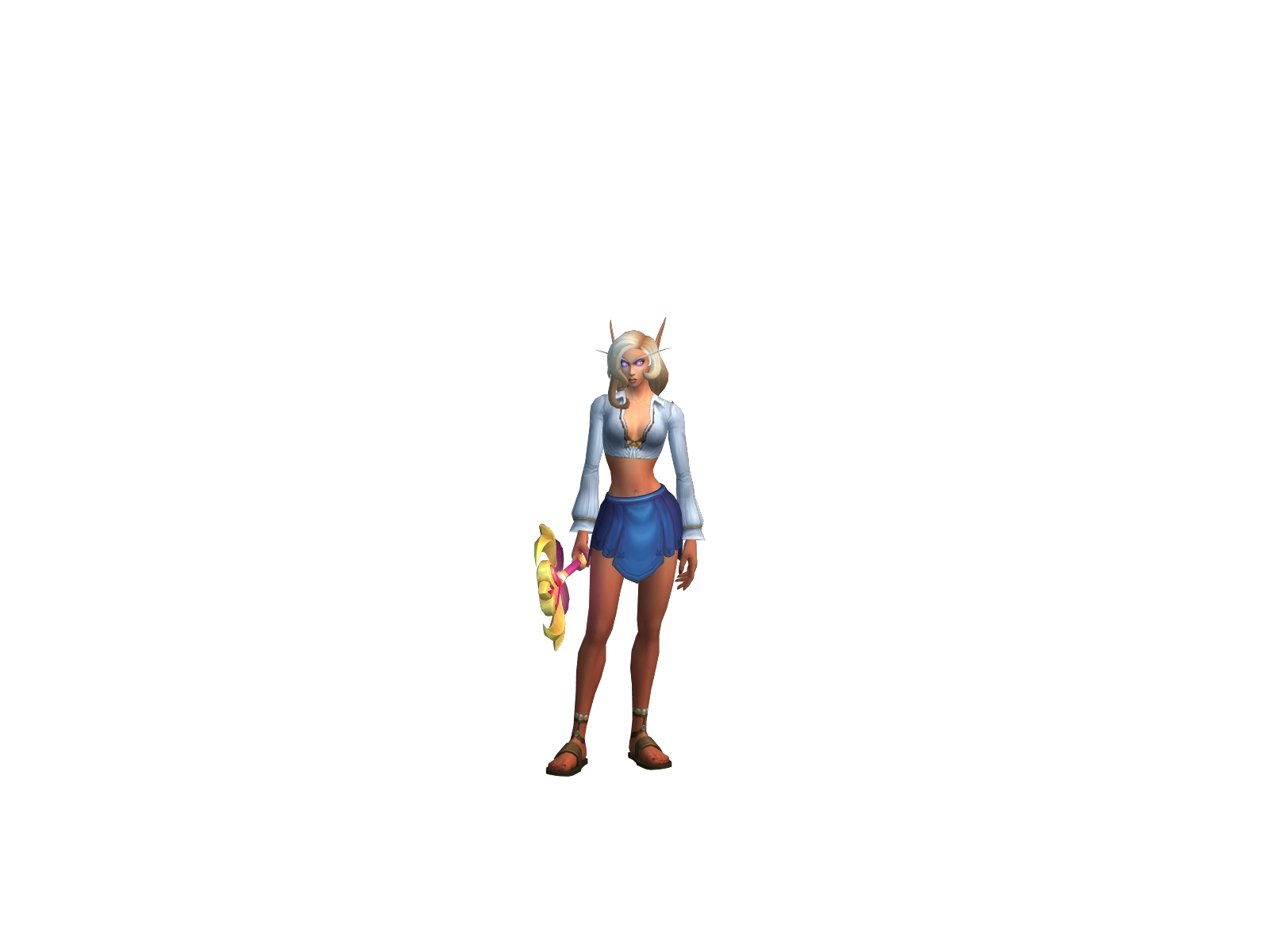 Holybunny 3D character render
