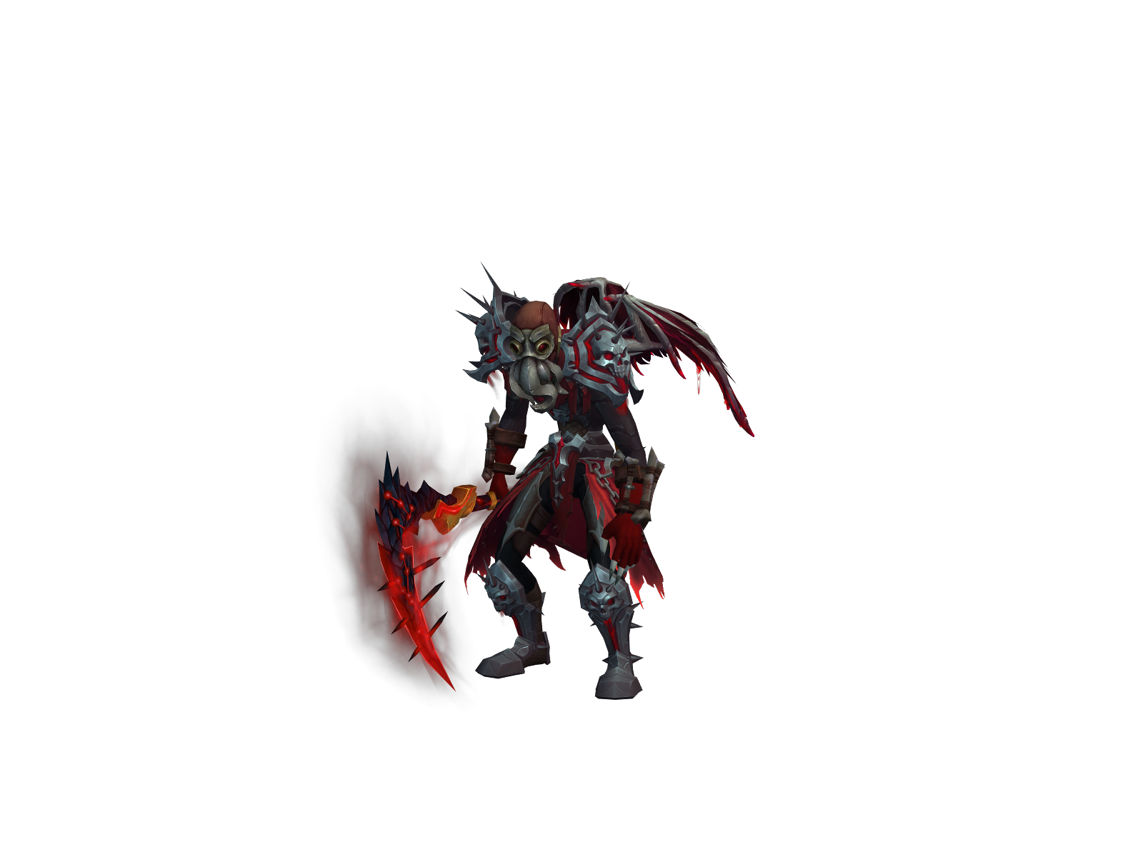 Iskeldar 3D character render
