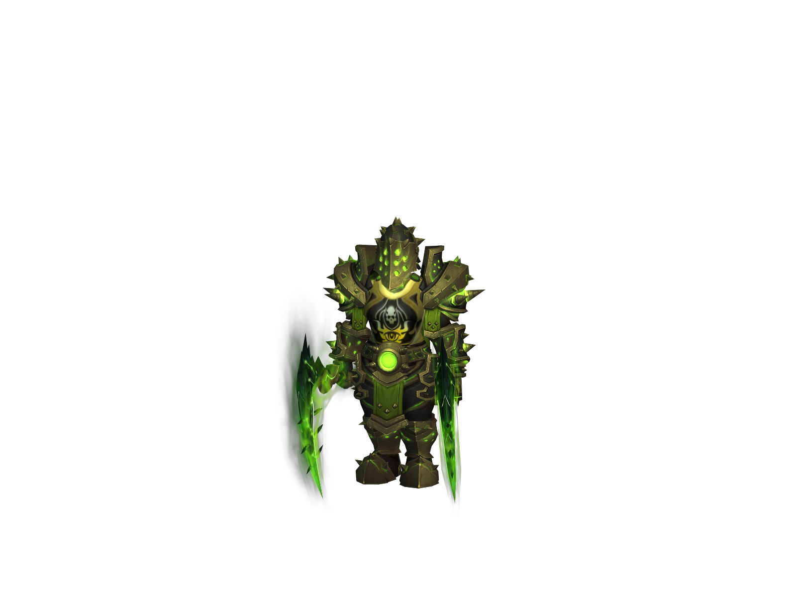 Nêgan 3D character render