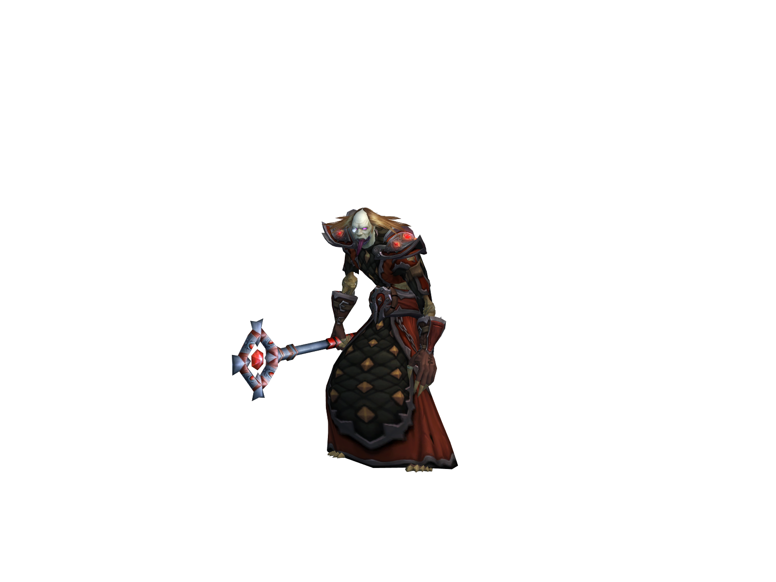 Gutknot 3D character render