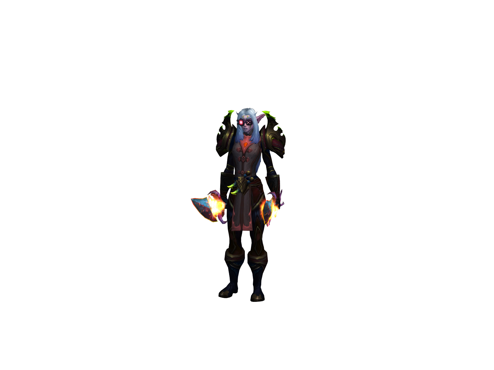 Wástéd 3D character render