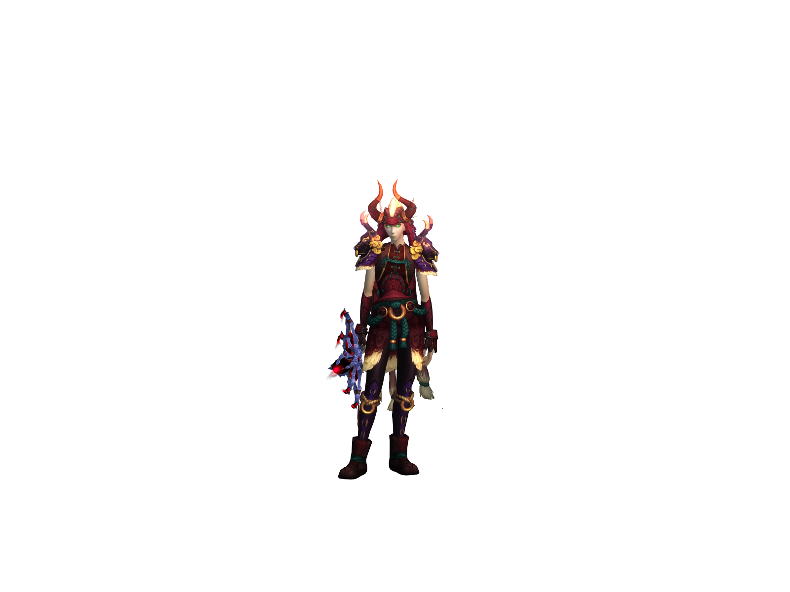 Diablerie WoW character banner