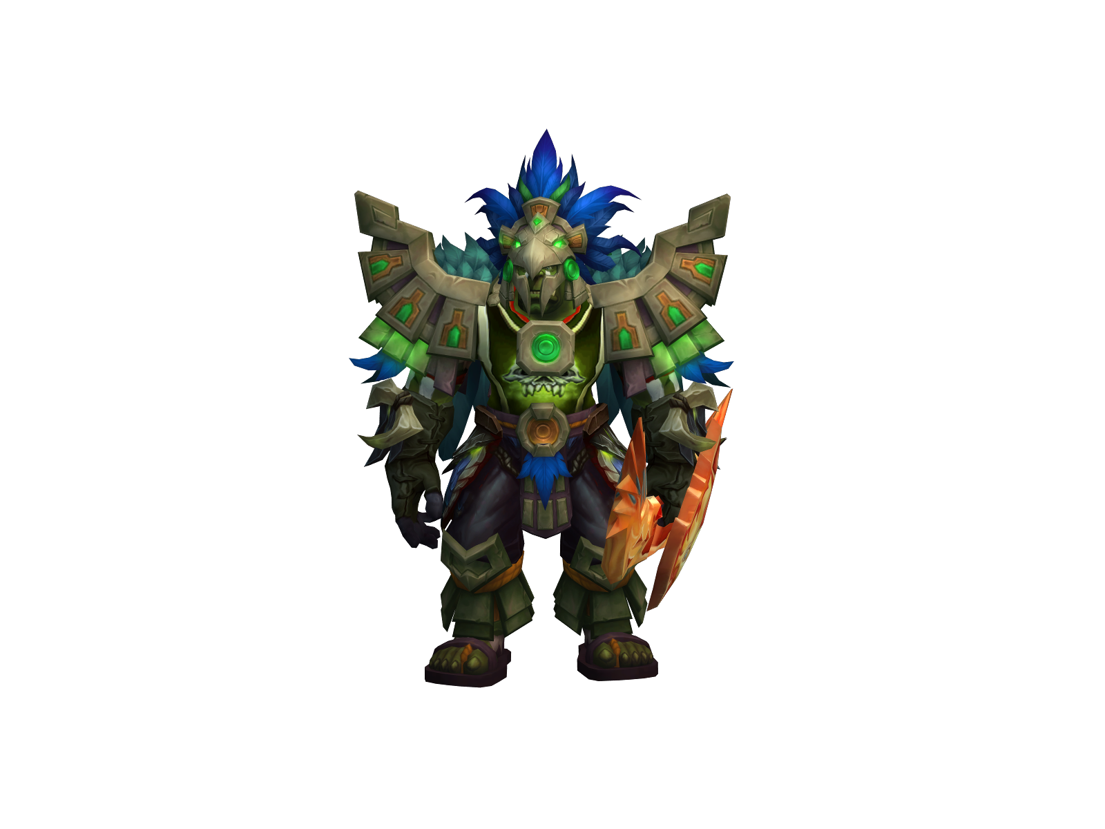 Etess 3D character render