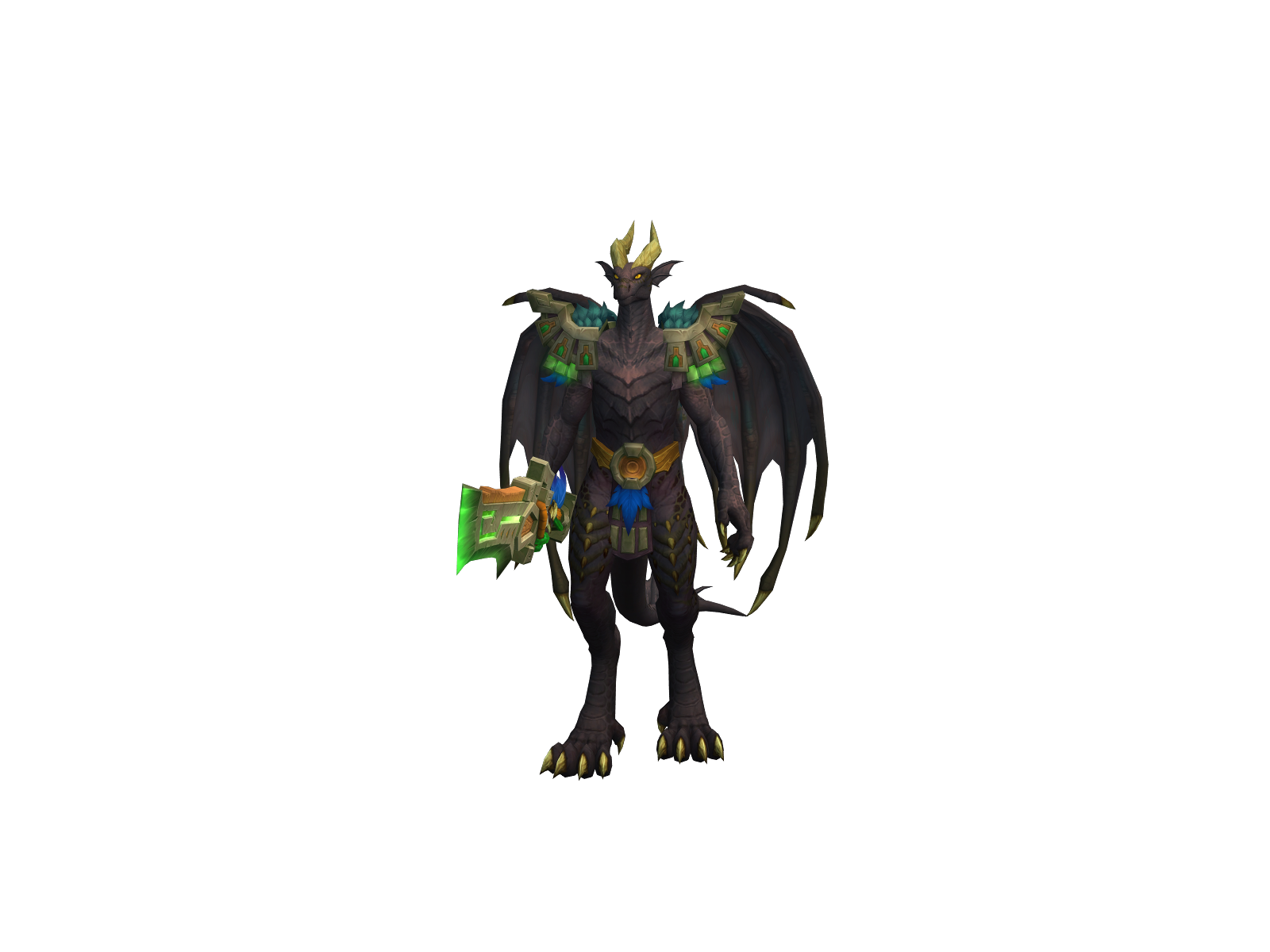 Deneriss 3D character render