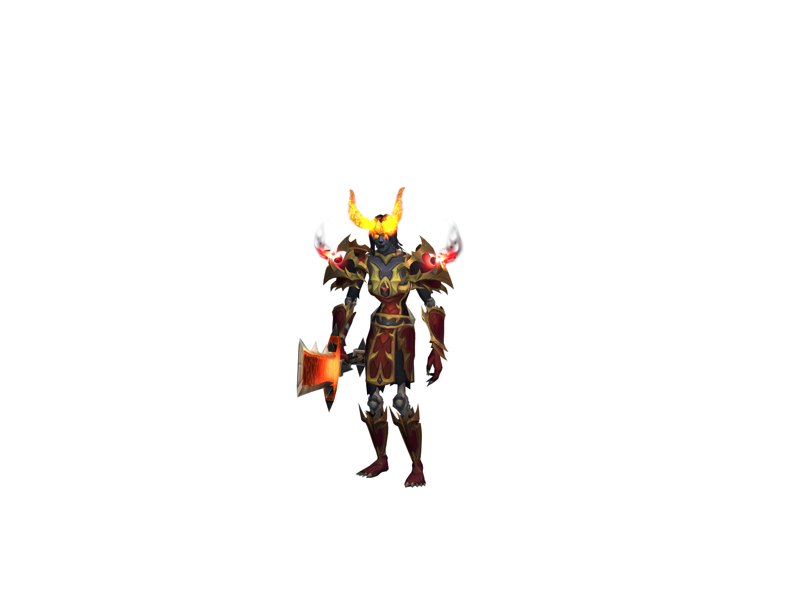 Miraclegød 3D character render