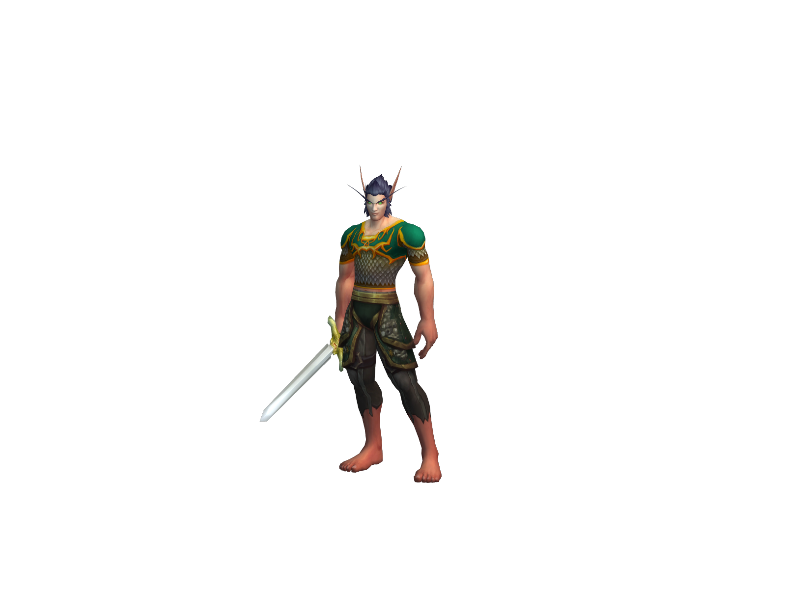 Boeca 3D character render
