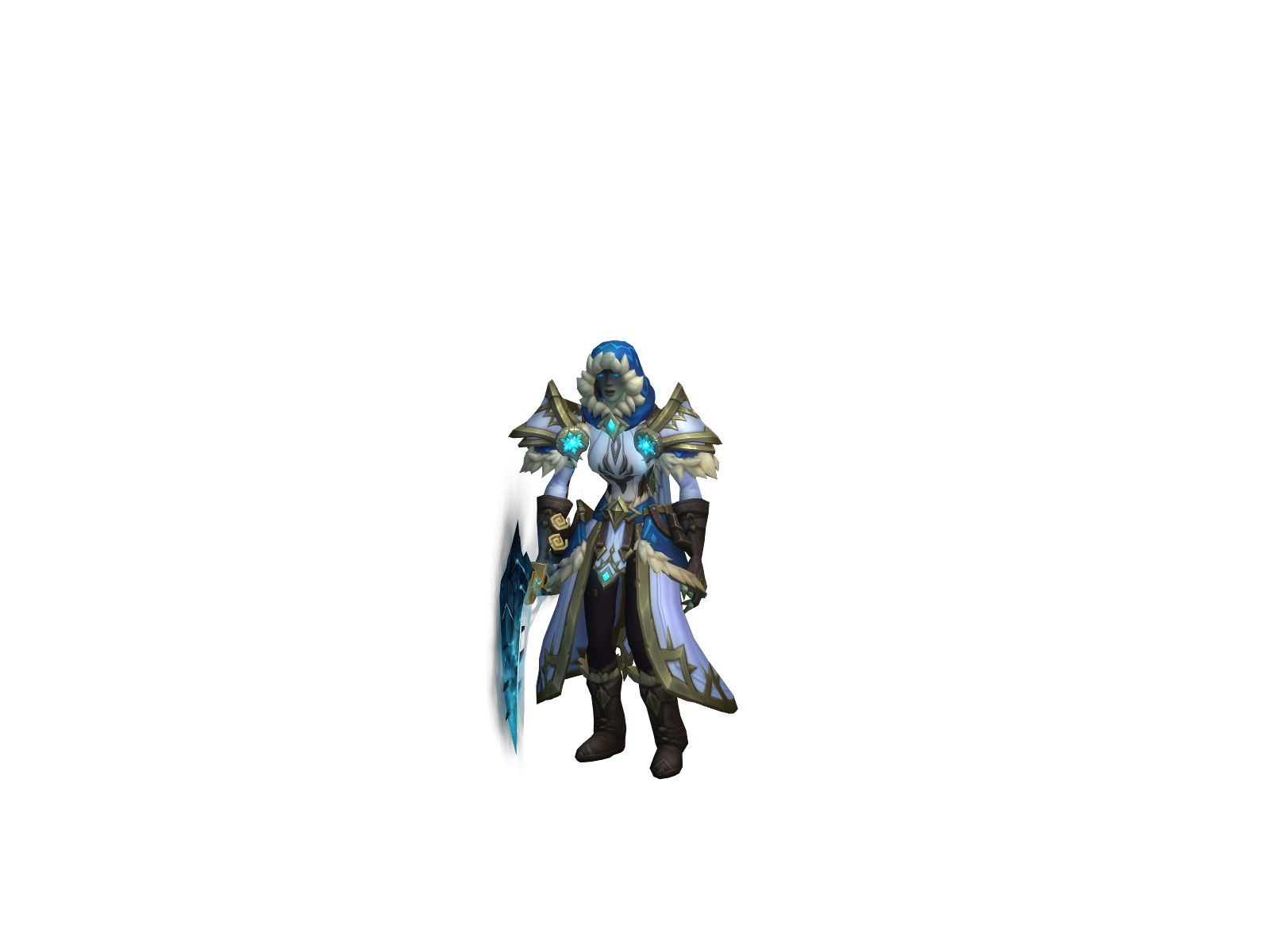 Pell 3D character render