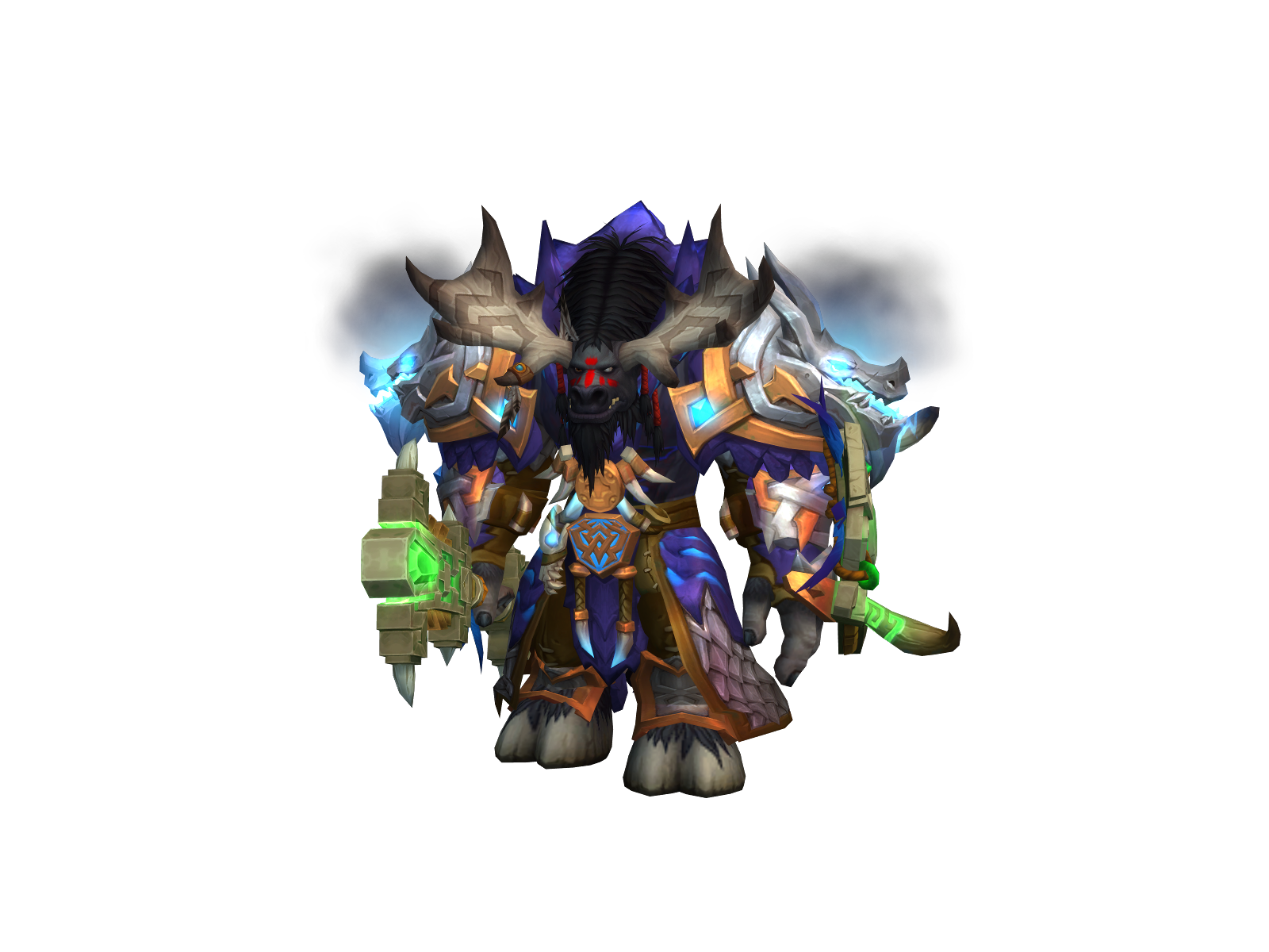 Prompehull 3D character render