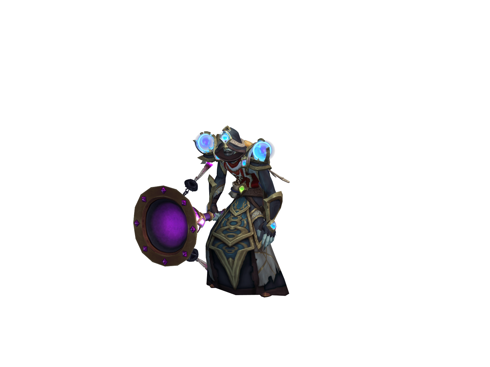 Zenitor 3D character render