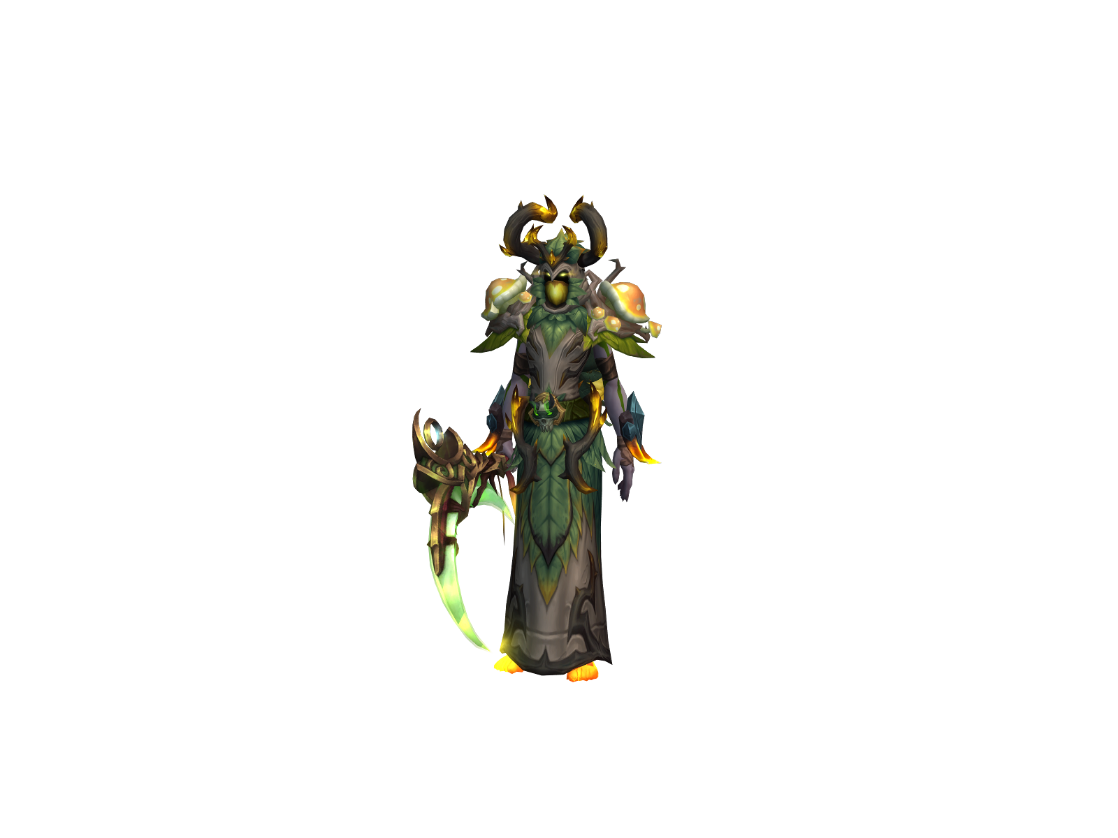 Lengpeng 3D character render