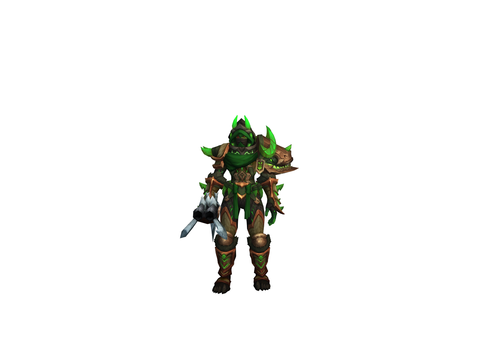 Kitingg 3D character render