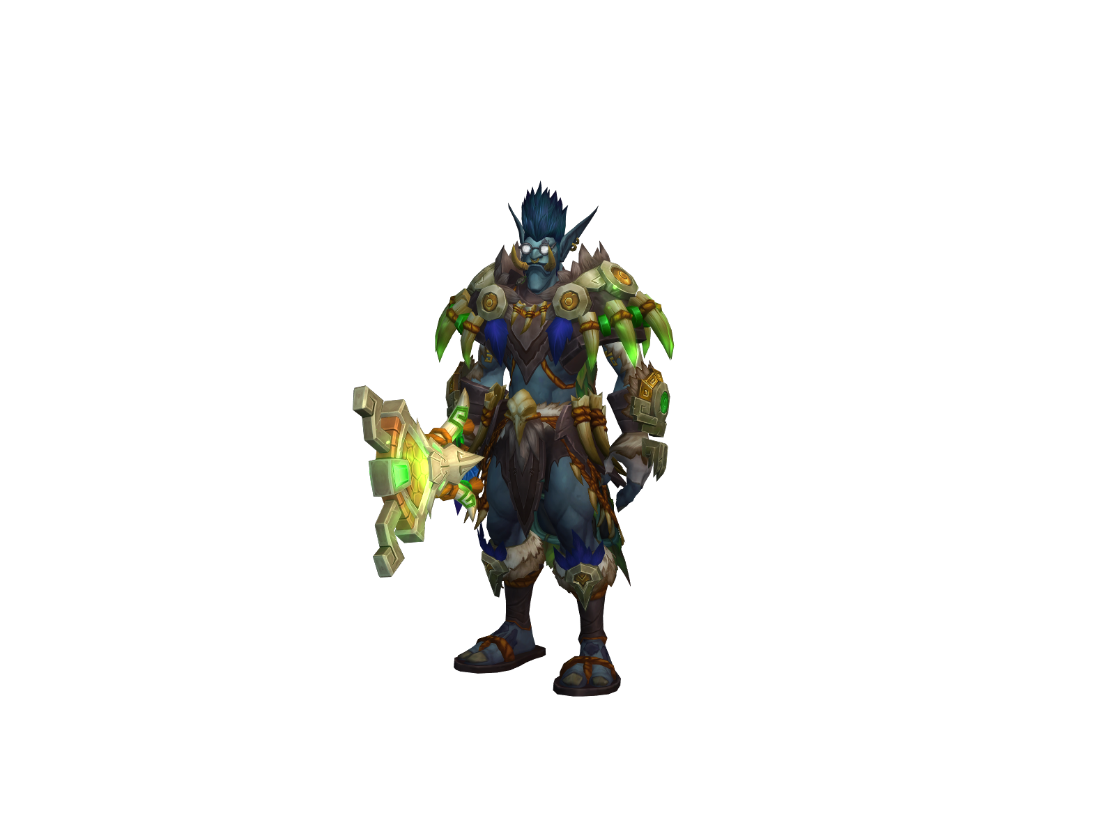 Dòób 3D character render