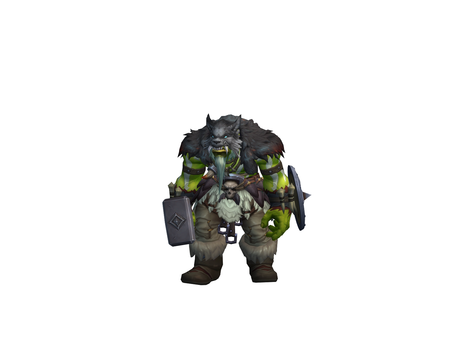 Maerog 3D character render