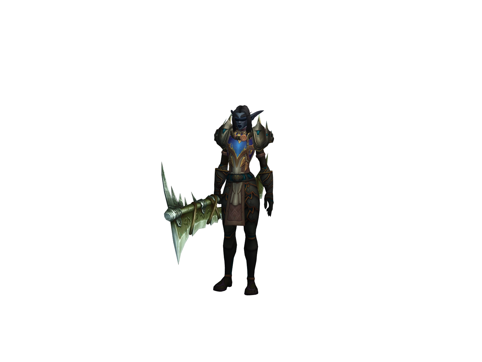 Kîssemîss 3D character render