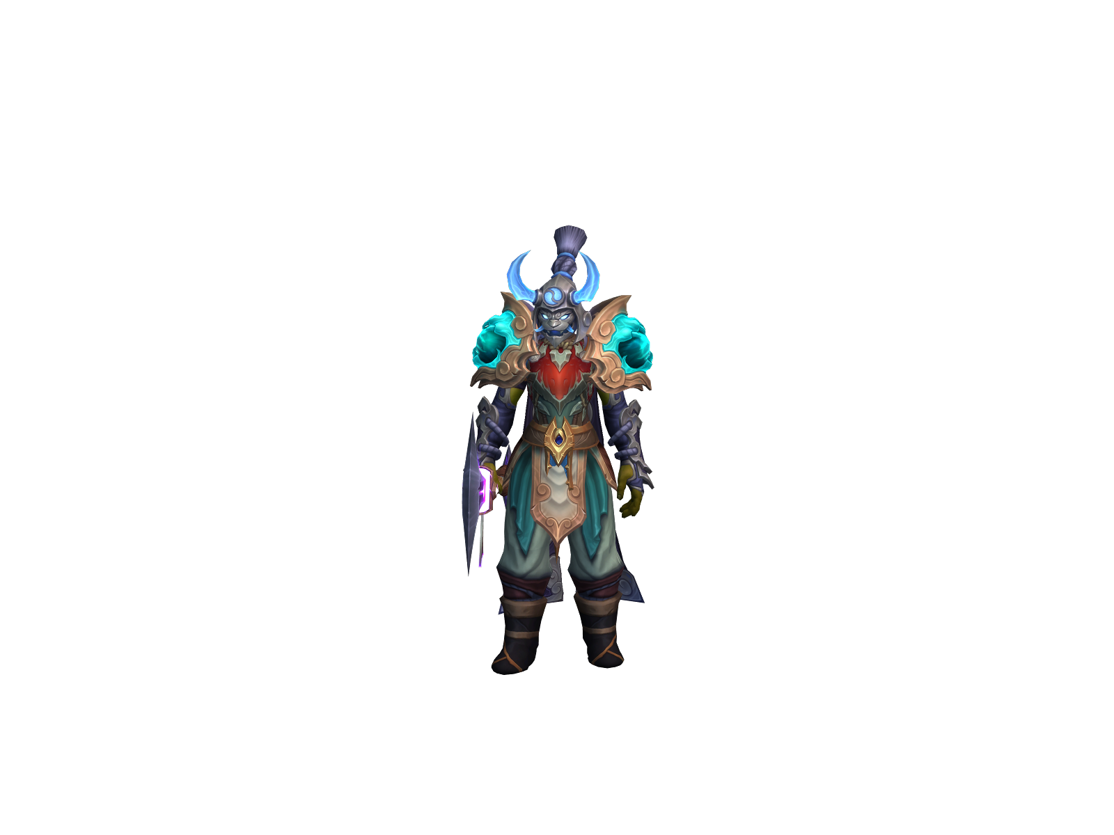 Fistkärring 3D character render