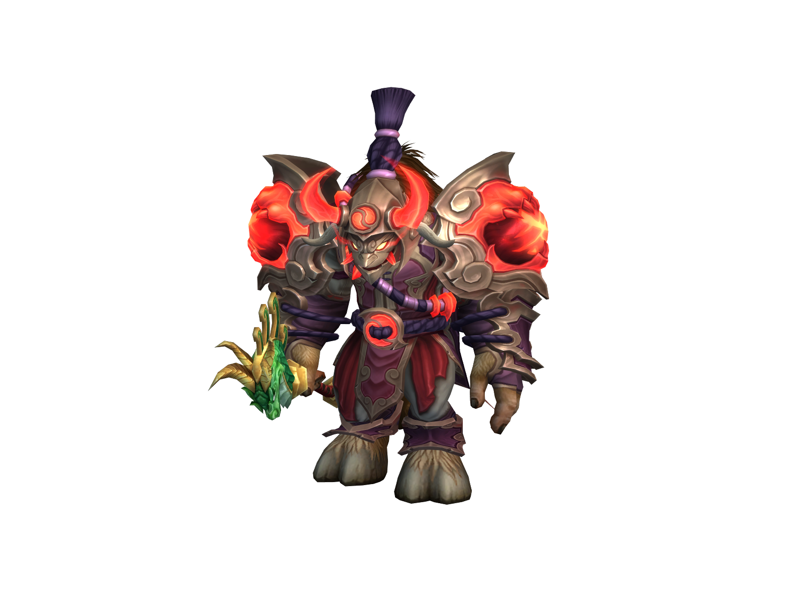 Satansmonk 3D character render