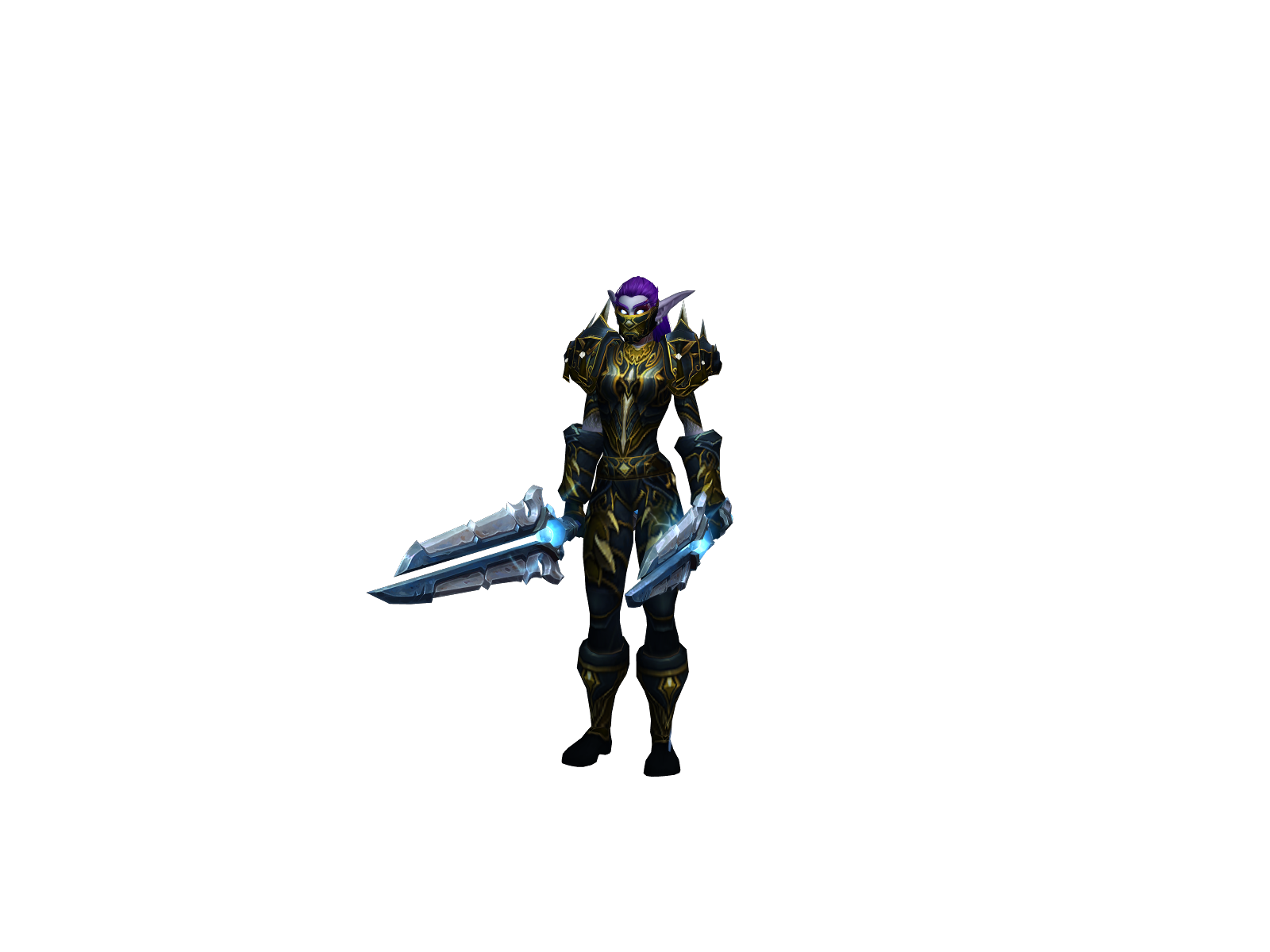 Sharkito 3D character render