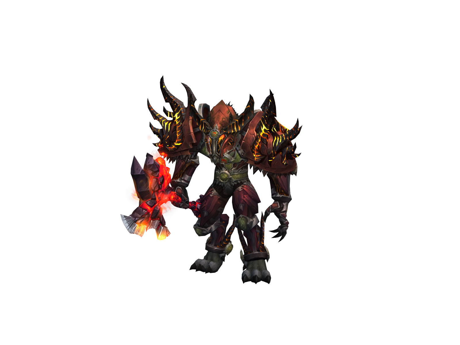 snowblind 3D character render