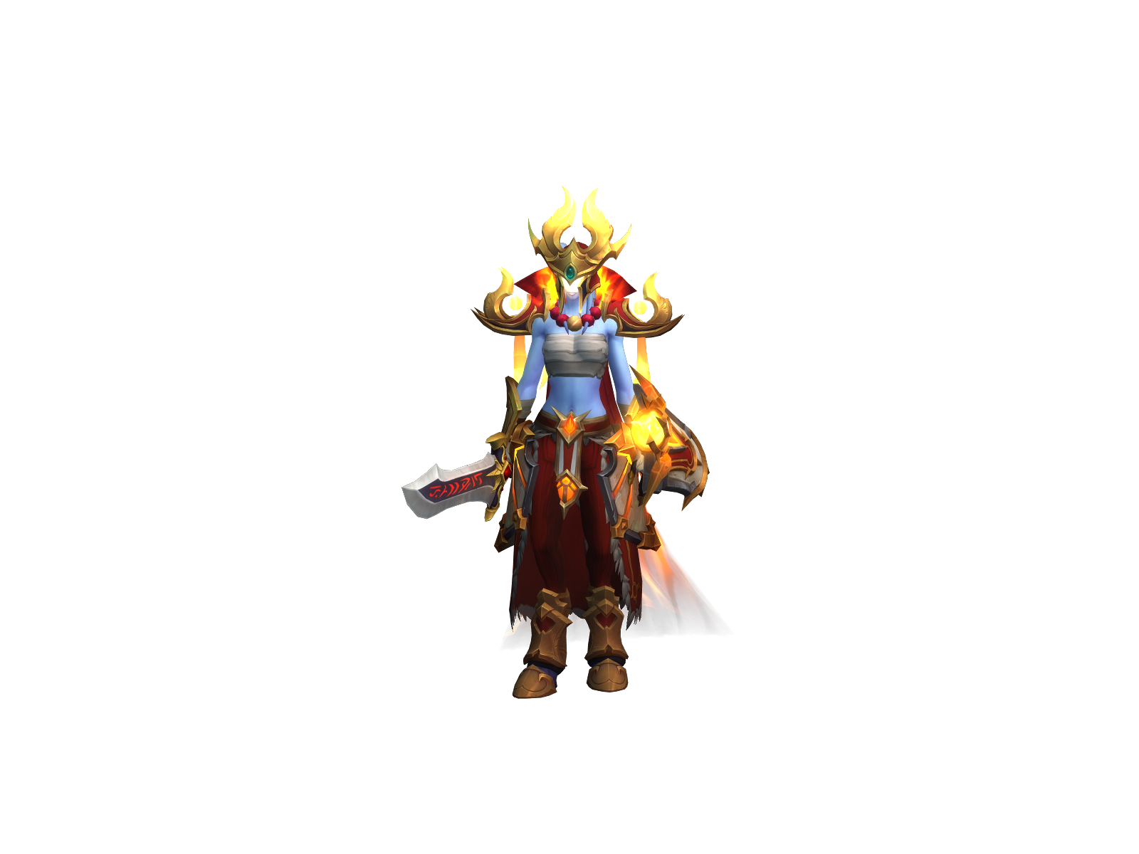 Entary 3D character render