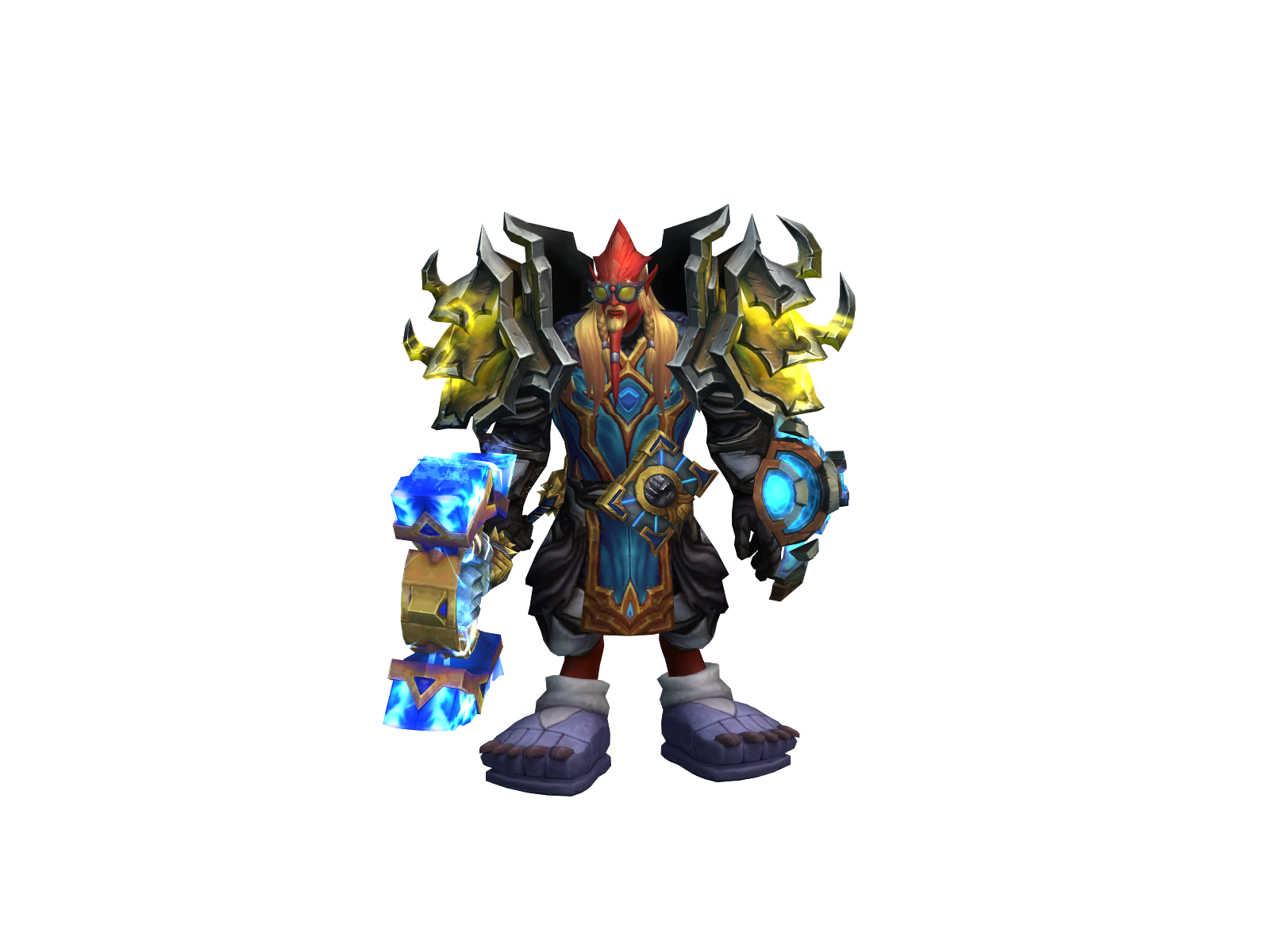 Anxiousgoat 3D character render