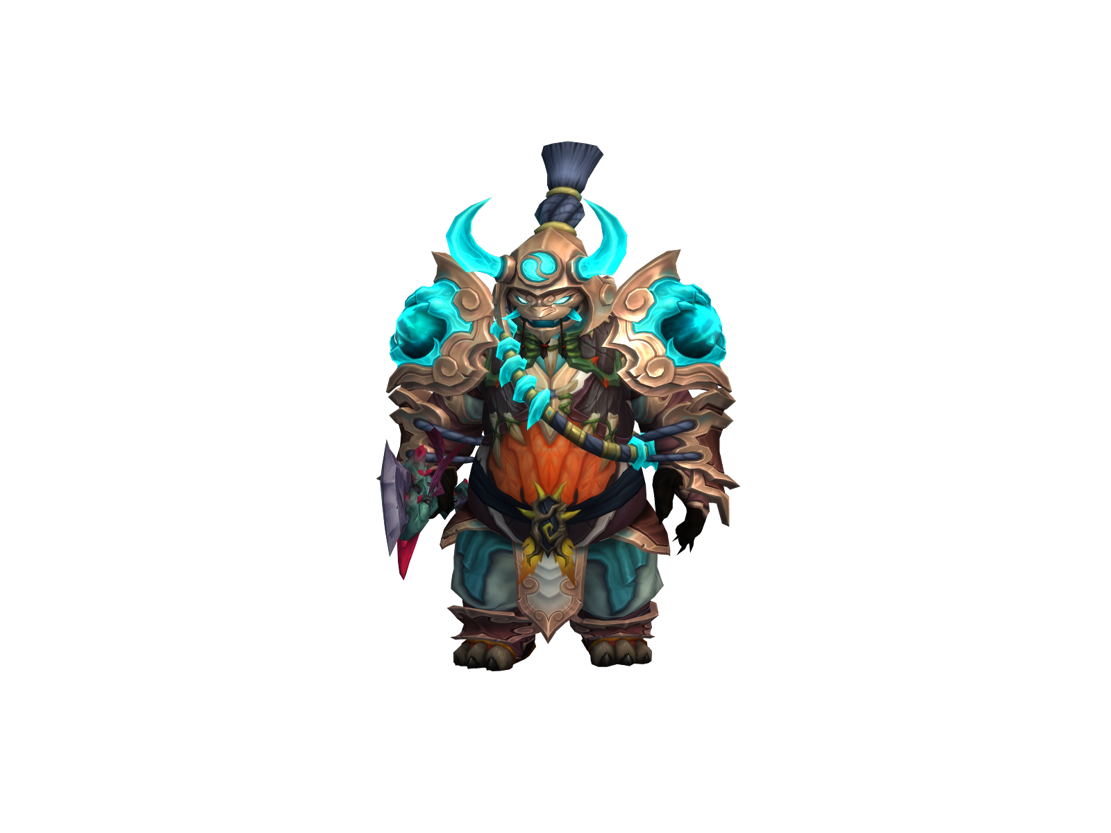Dubnos 3D character render