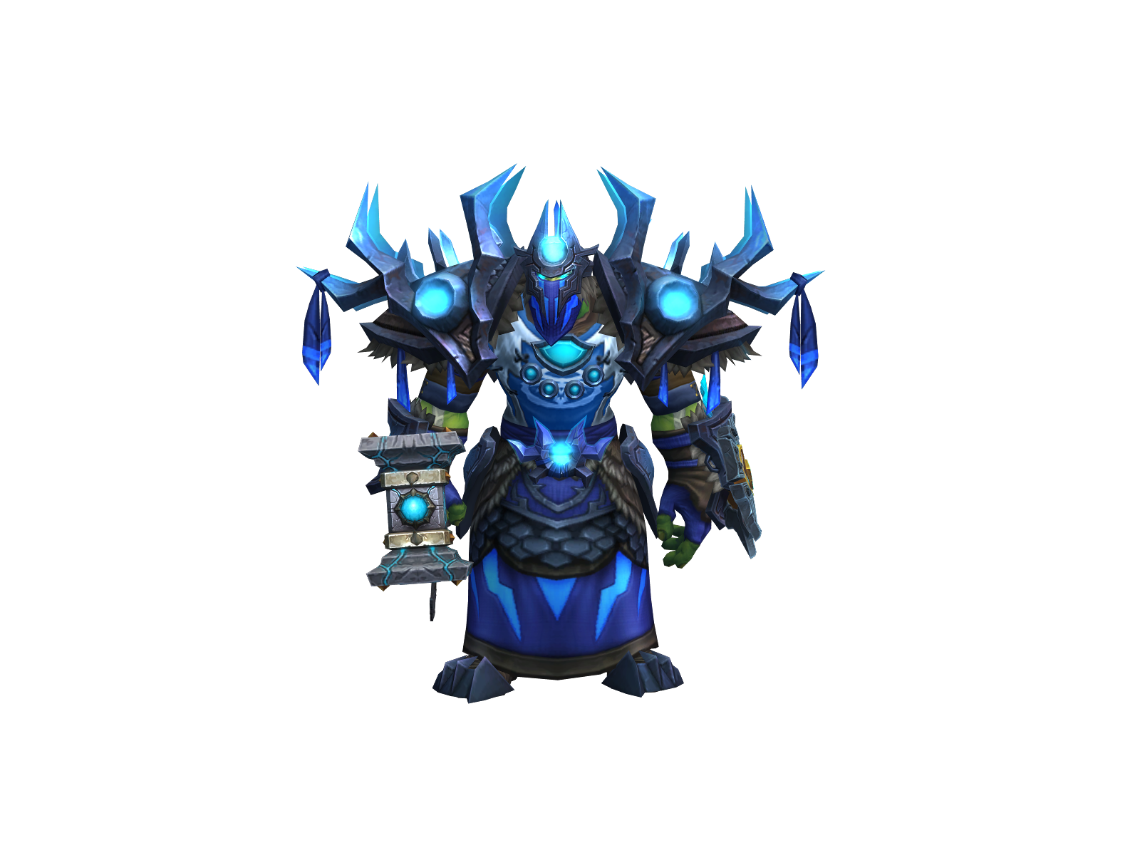 Thundersiege 3D character render