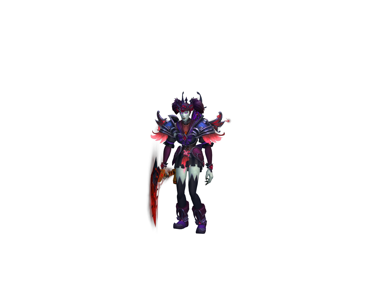 Neverhealx 3D character render