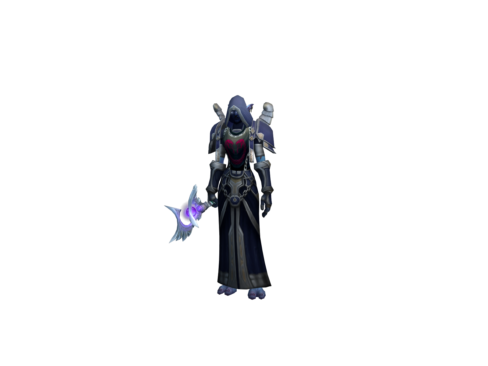 iluminiscent 3D character render