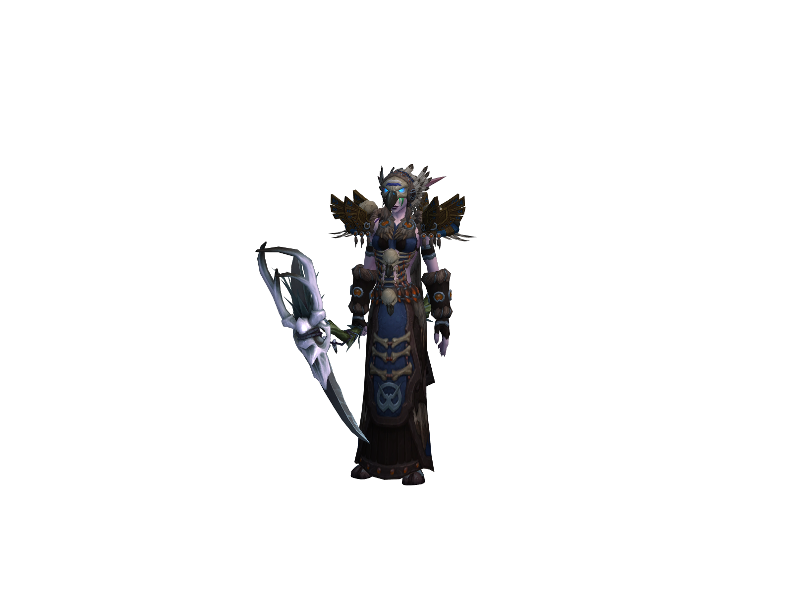 Fléa 3D character render