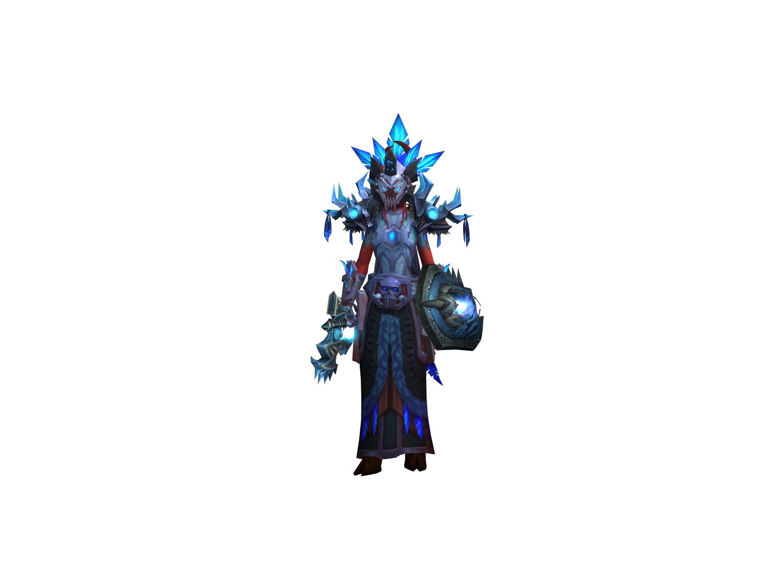 Blackfrost 3D character render