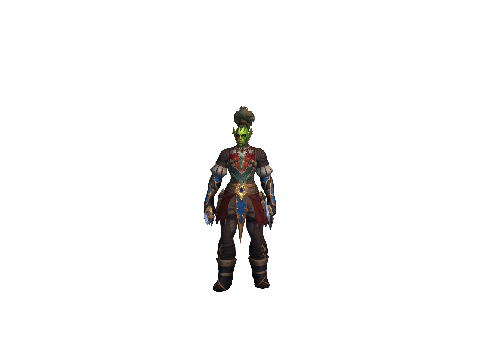 Worky 3D character render