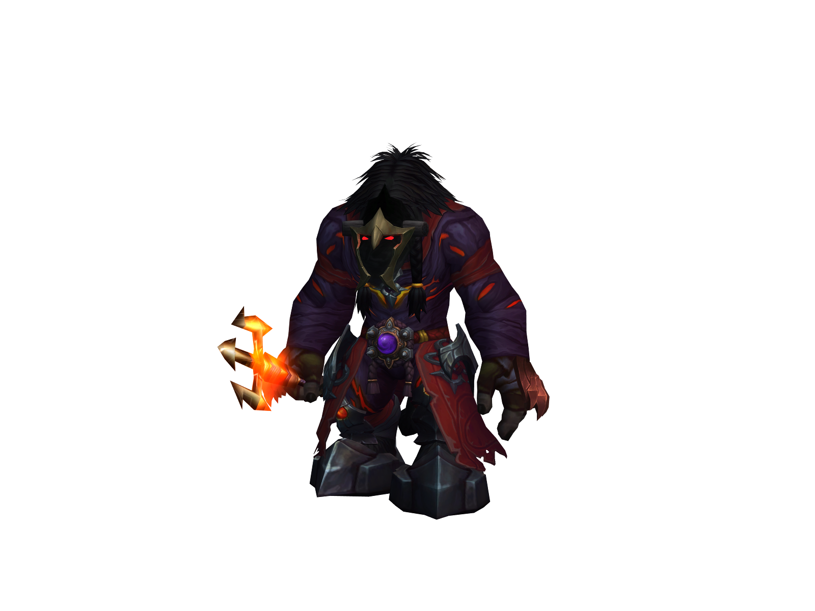 Bighoofski 3D character render