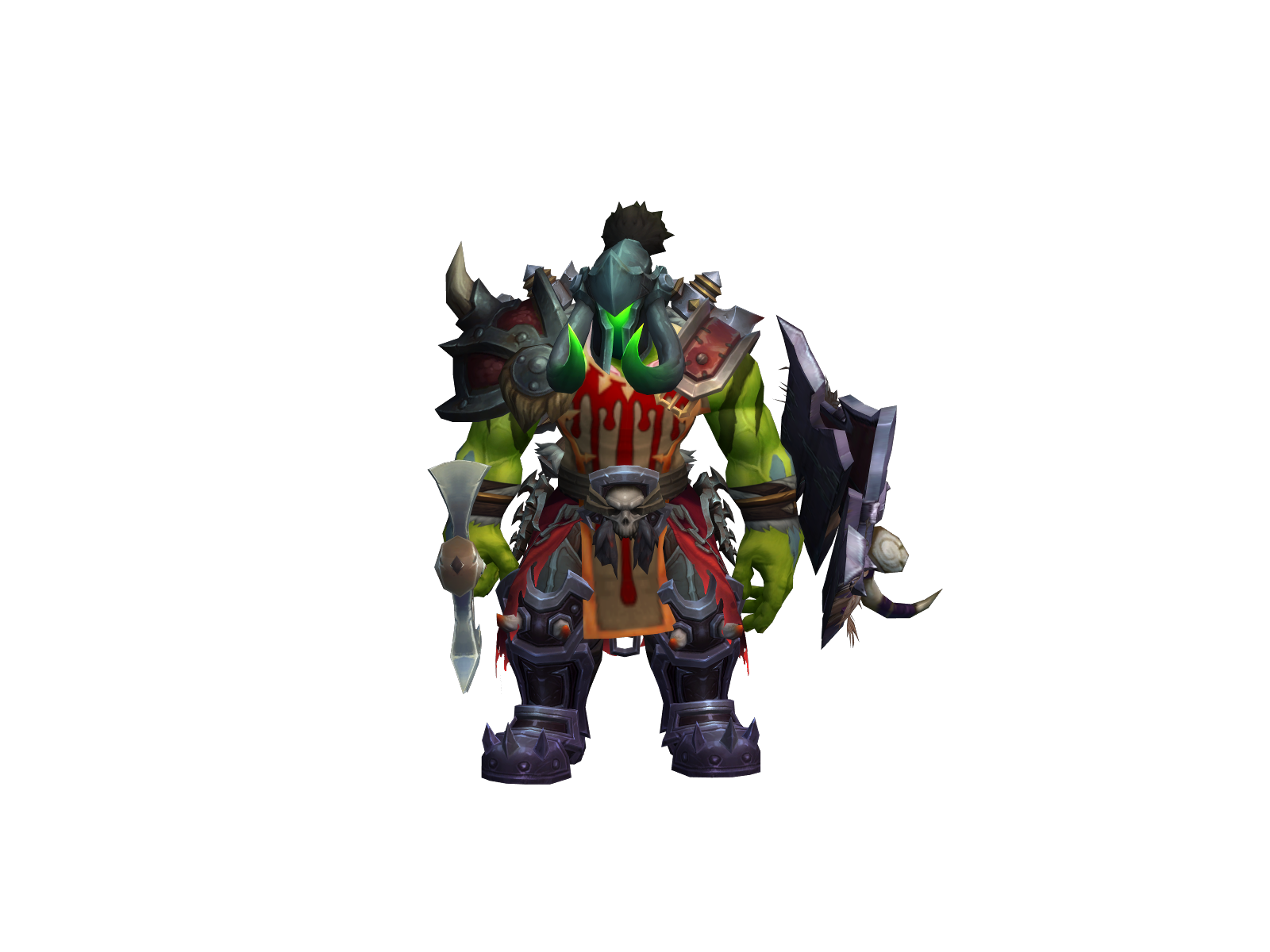 Aszeroth 3D character render
