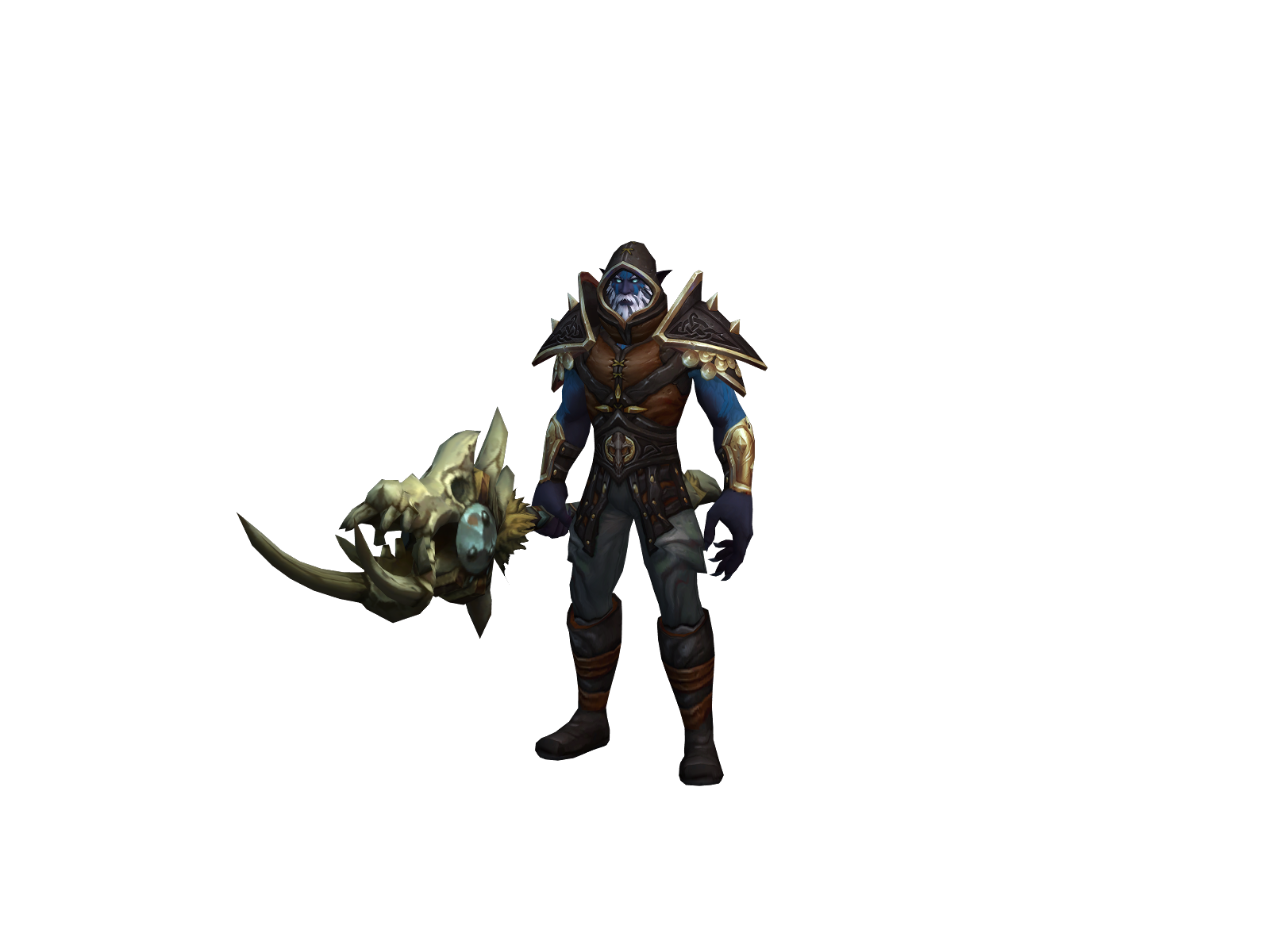 Akimbo 3D character render