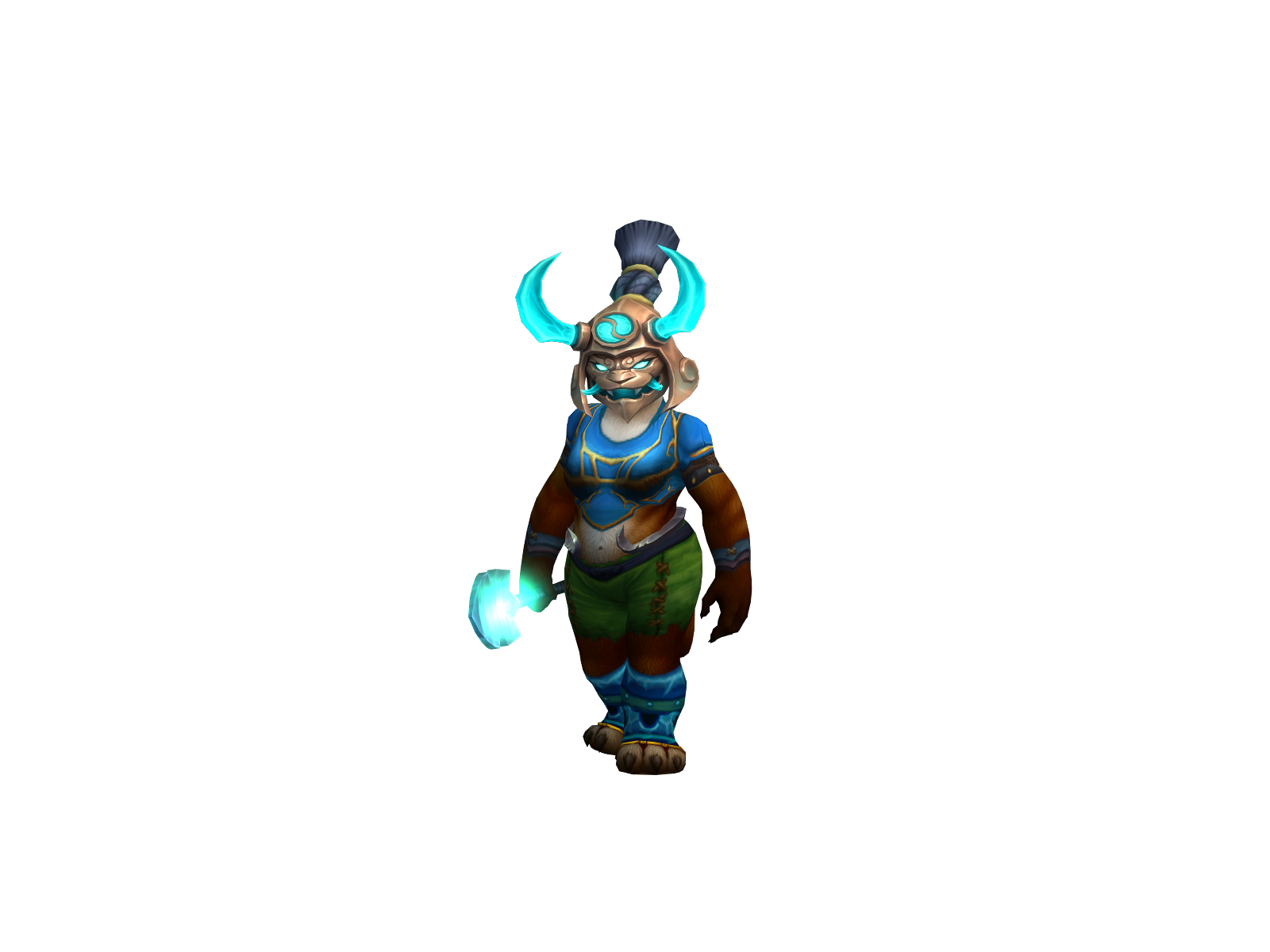Pingofrease 3D character render
