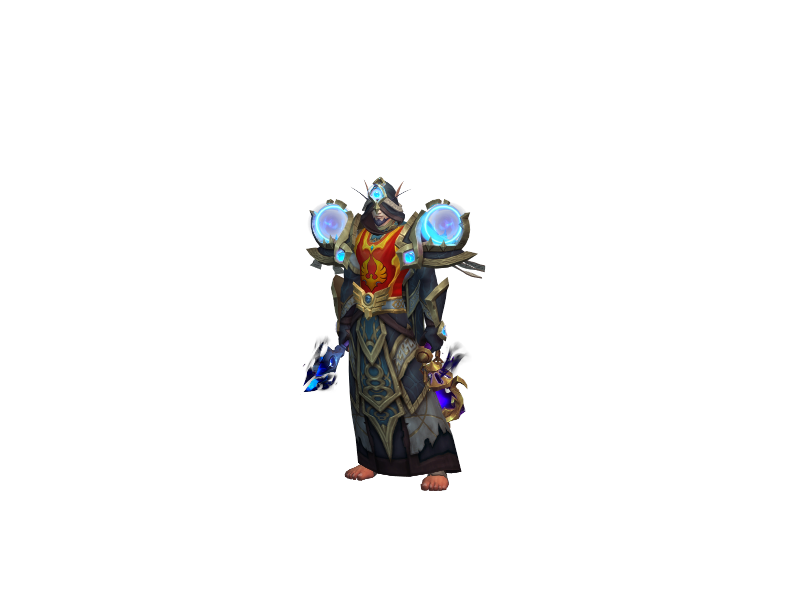 Arielius 3D character render
