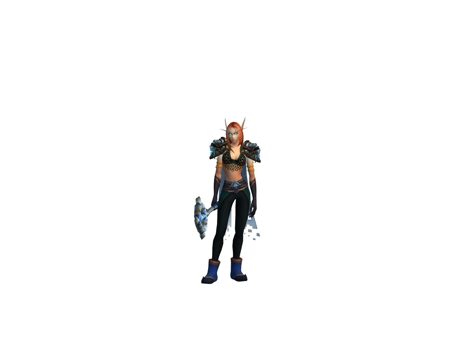 Darkspast 3D character render