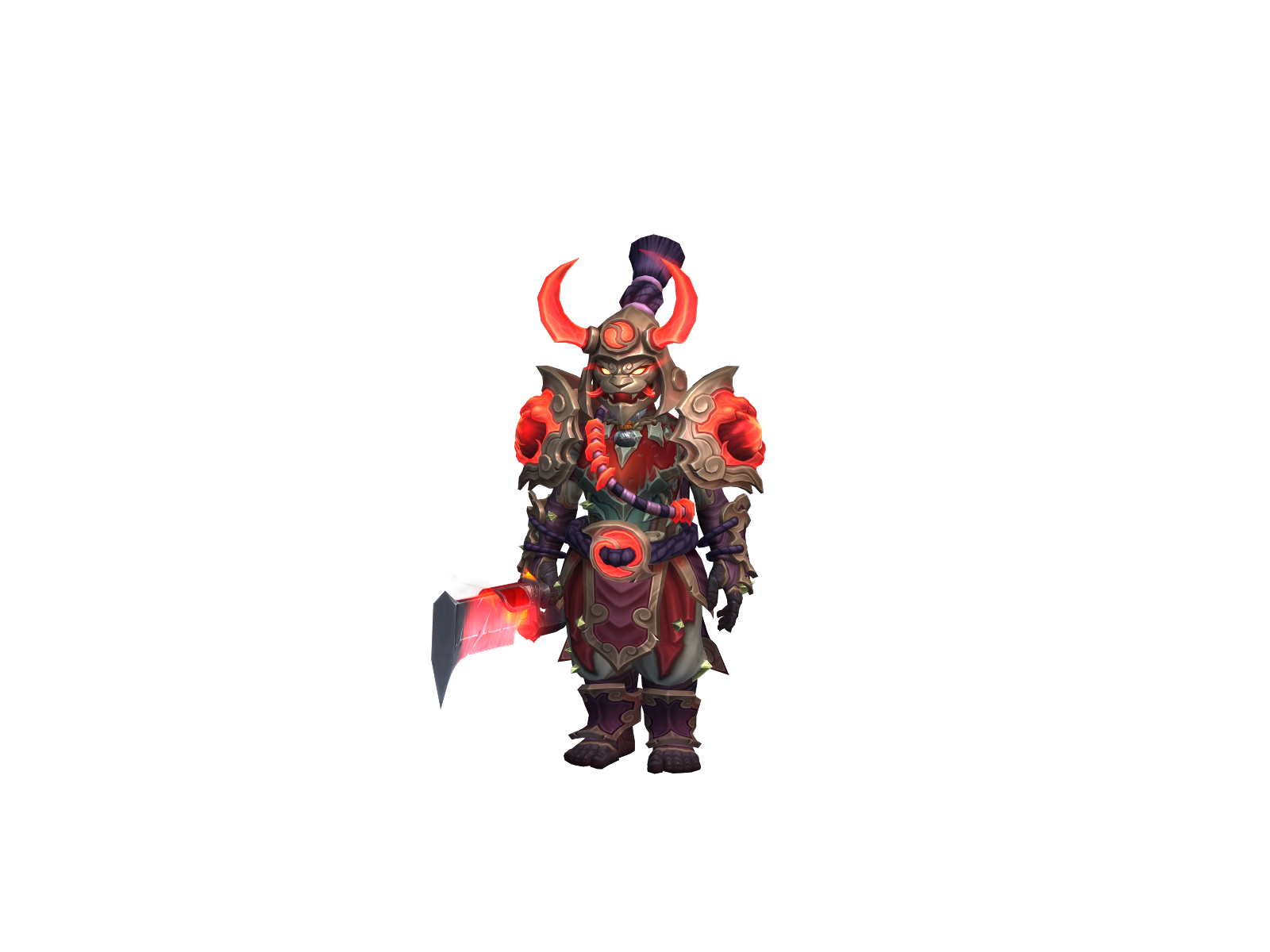 Mistyflick 3D character render