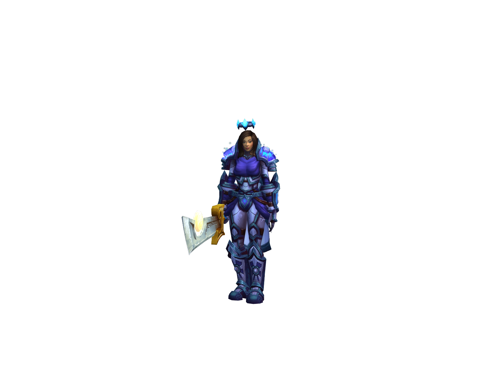 Sahrra 3D character render