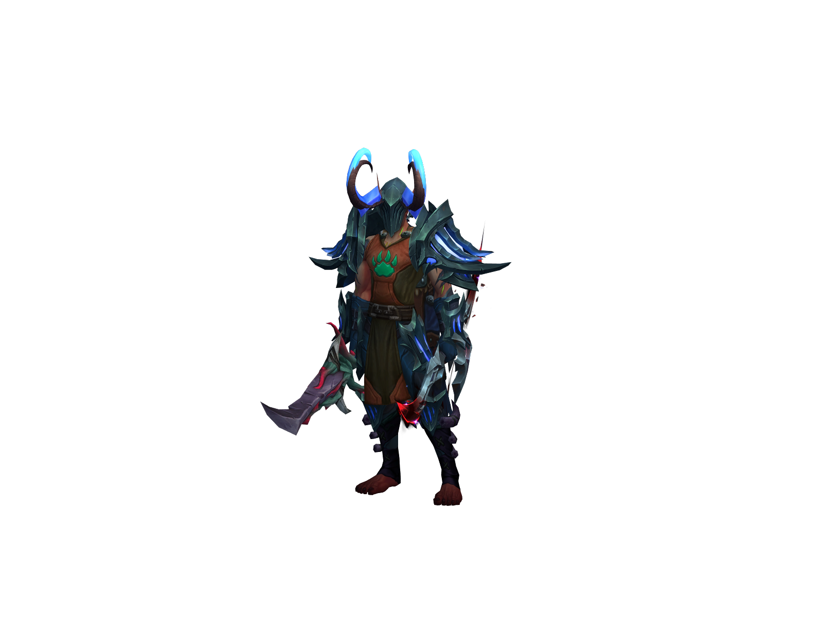 Snopepåsen 3D character render