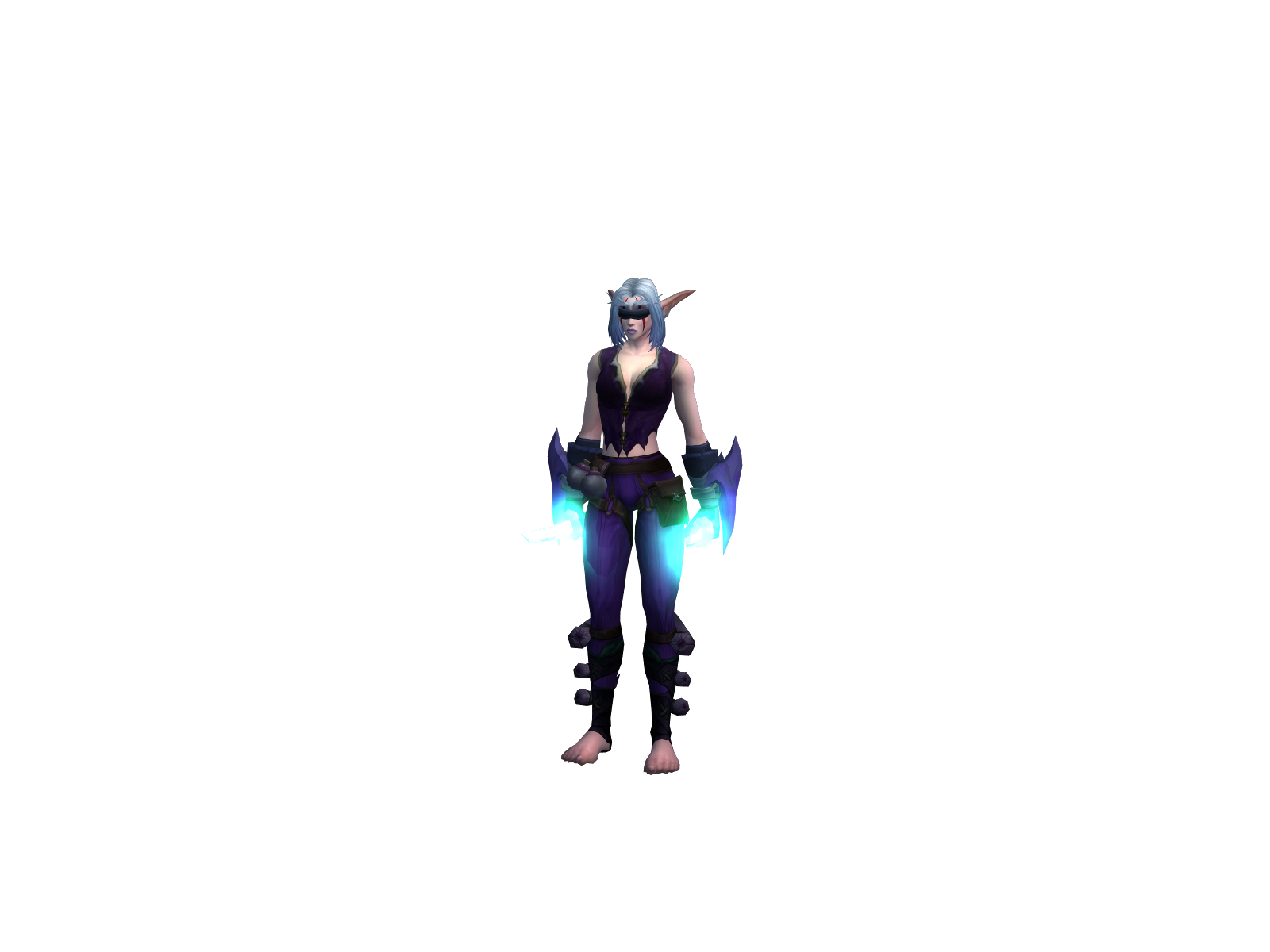 Ryana 3D character render