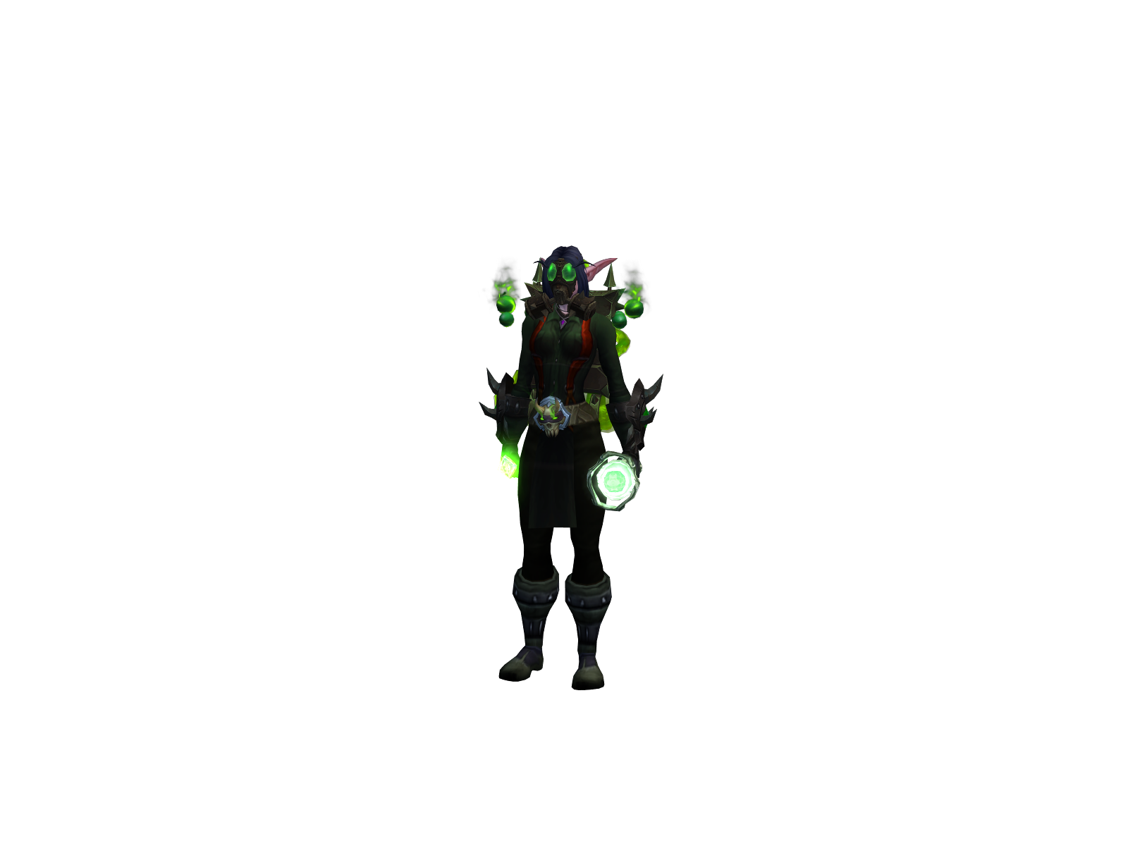 Üshï 3D character render