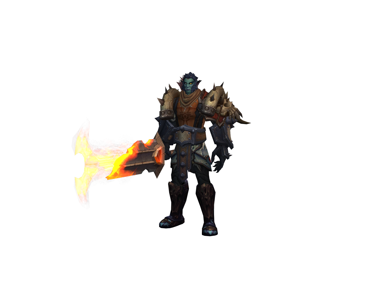 Mantak 3D character render
