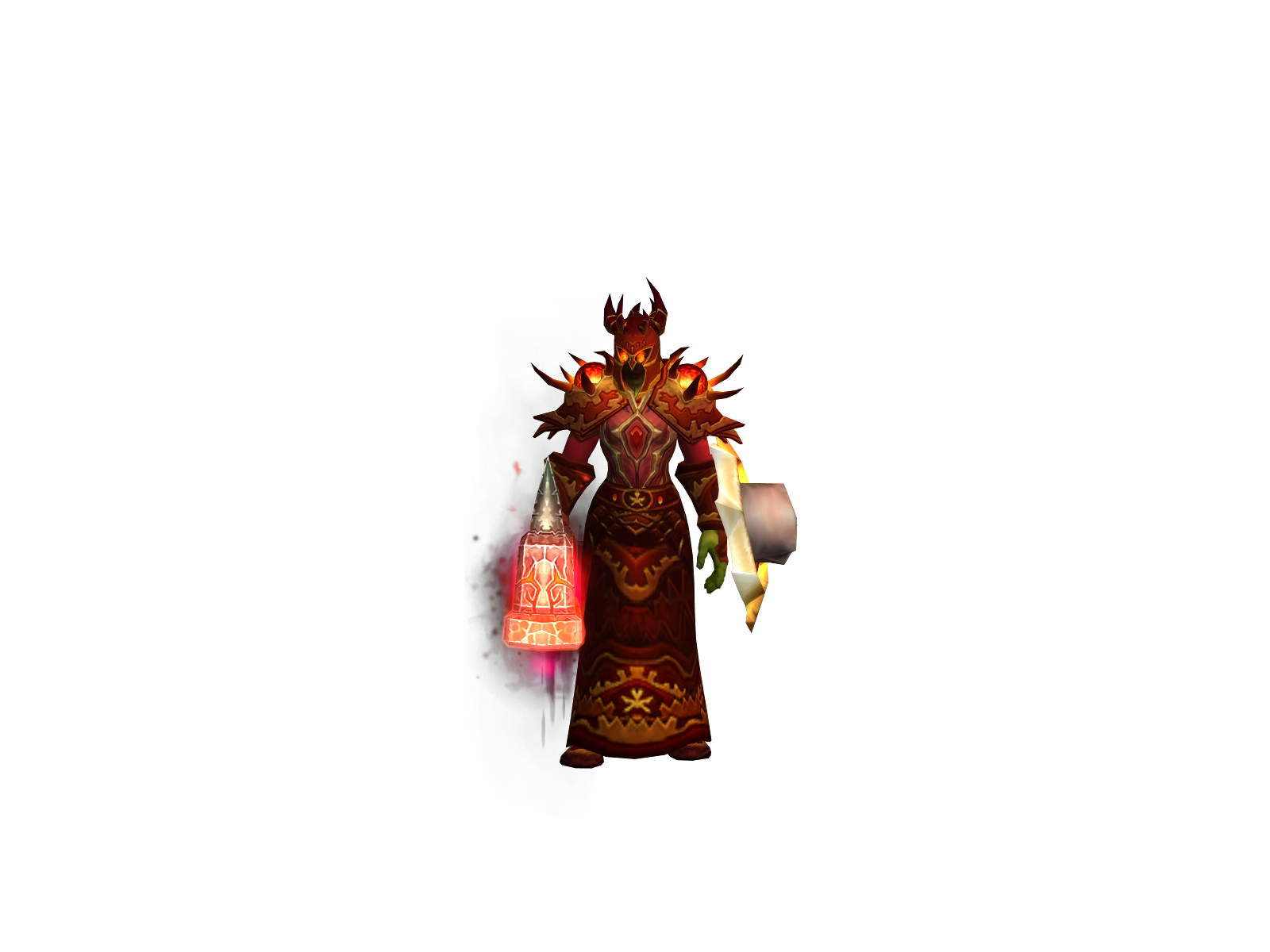 Meganshøx 3D character render