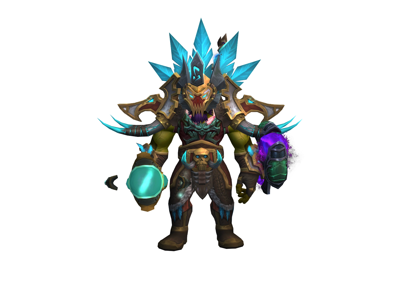 Duffke 3D character render
