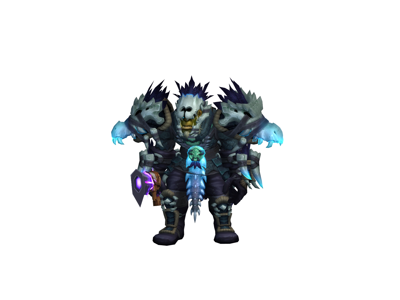 Kbron 3D character render