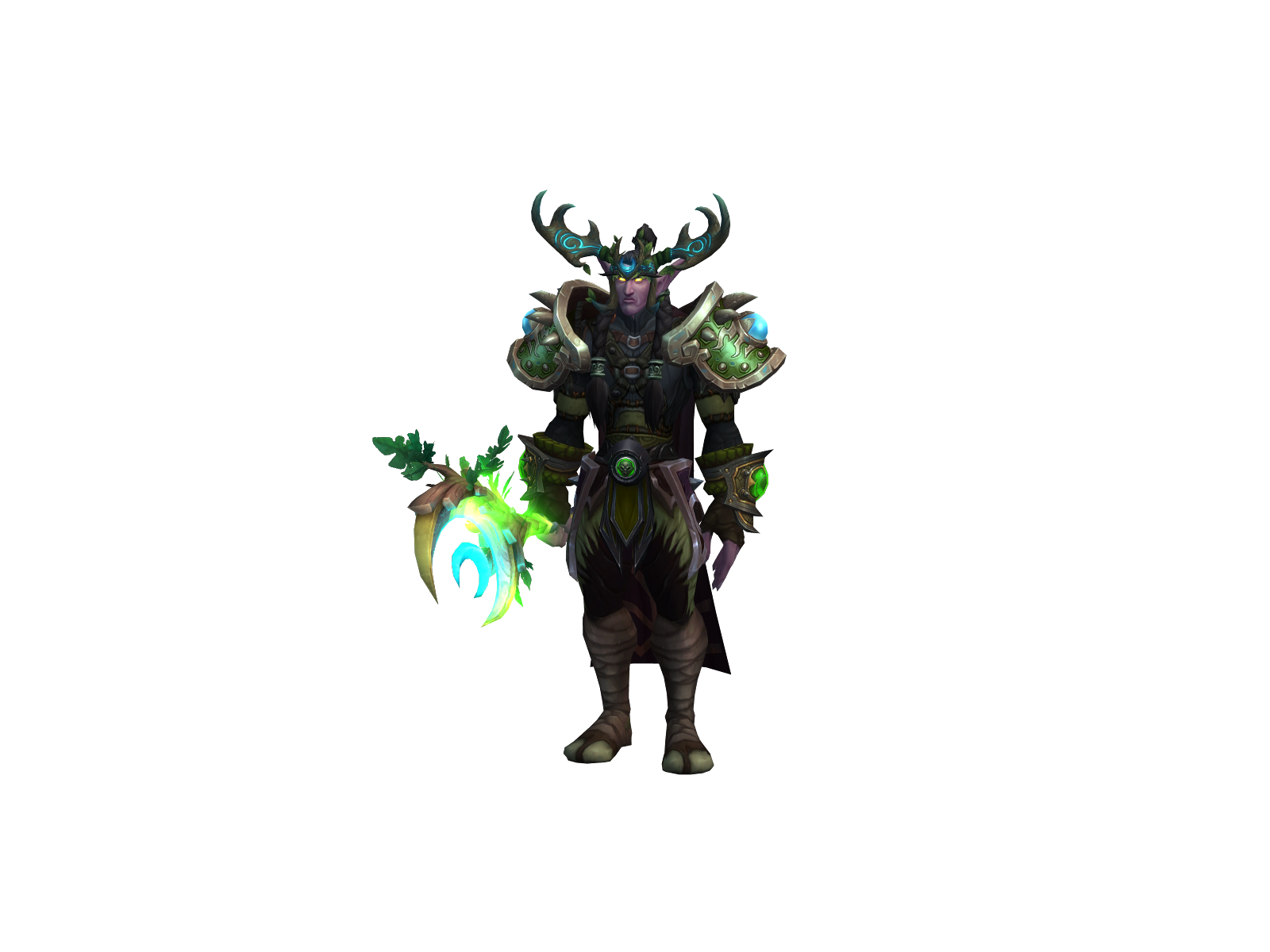 Midnightowl 3D character render