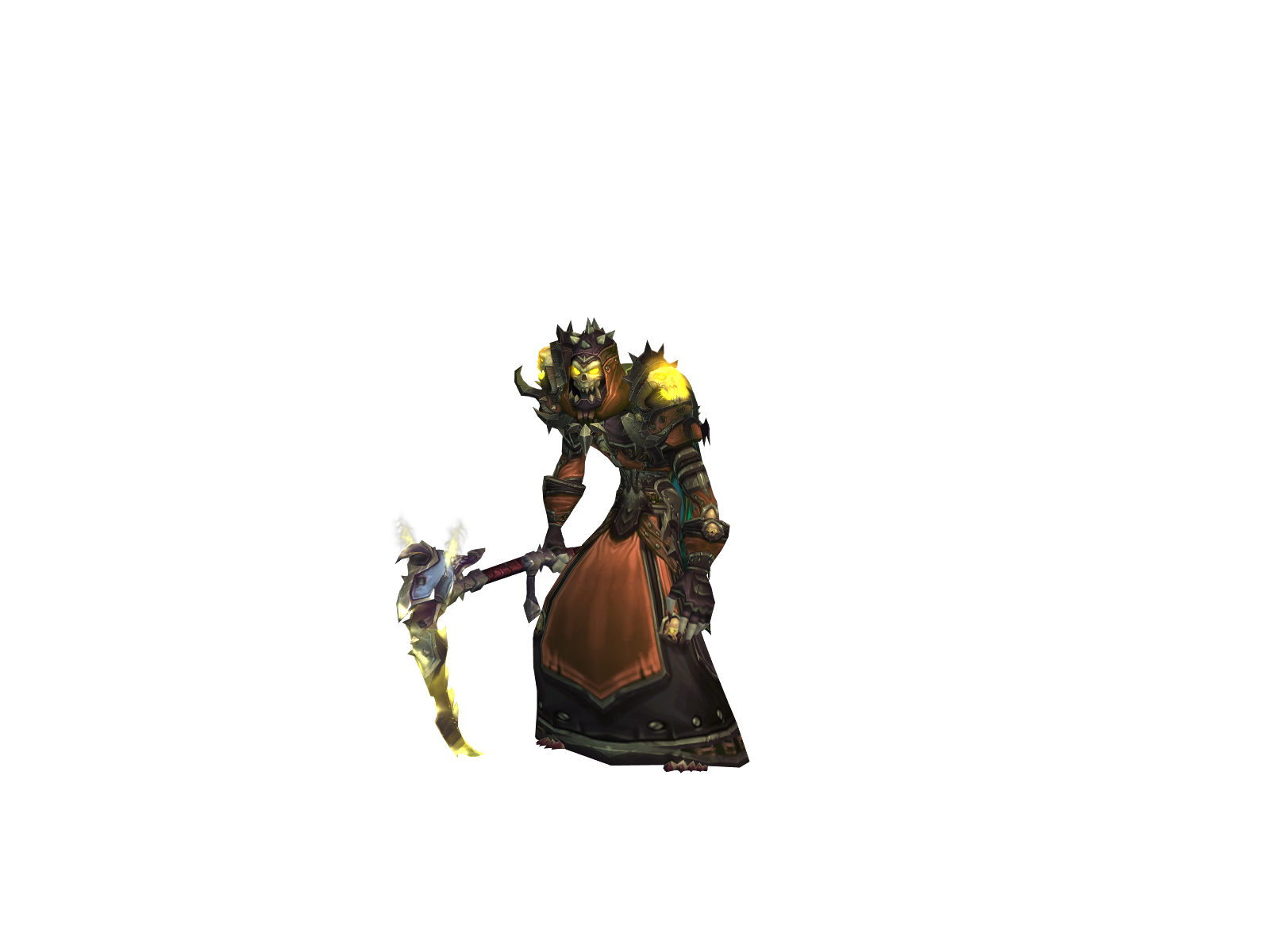 Burningsouli 3D character render
