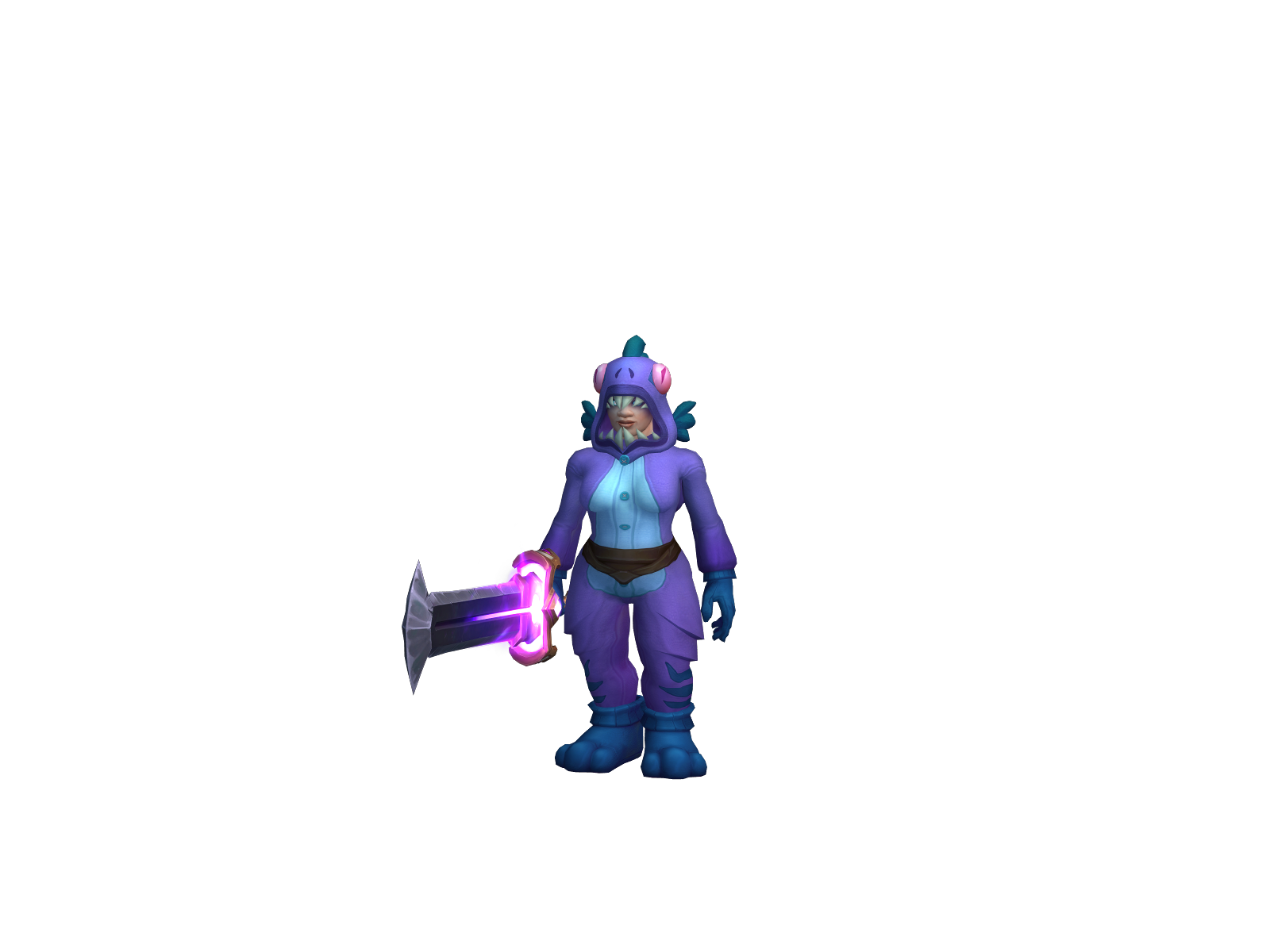 Bautist 3D character render